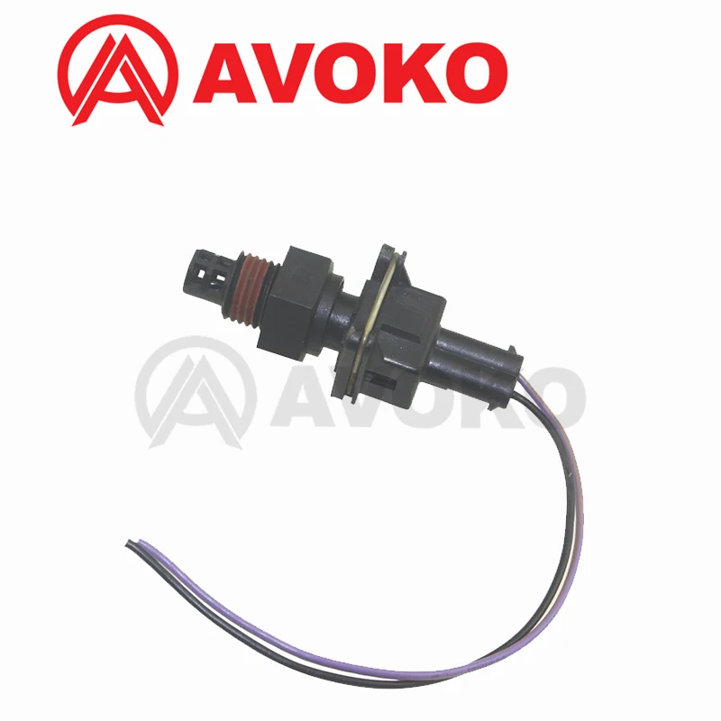 Ansaugluft-Ladetemperatursensor IAT mit elektrischem Kabelbaum 2-poliger Anschlussstecker für KIA HYUNDAI CHEVROLET CHEVY DAEWOO
