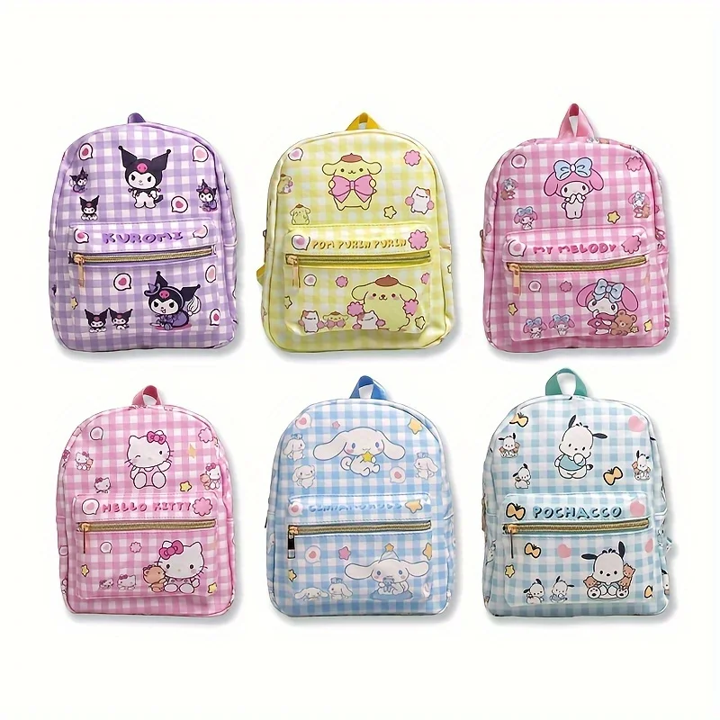 Sanrio Family Mini cute leather Backpack Leather satchel Backpack Ladies small bag