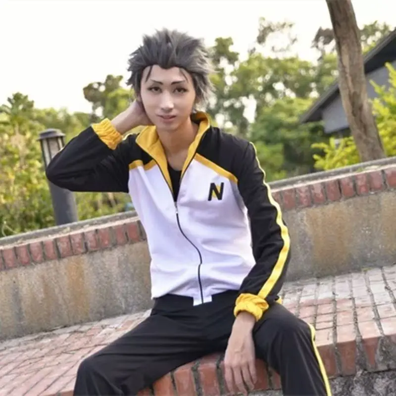  Anime Re:Life In A Different World From Zero Cosplay Costume Natsuki Subaru Embroidery Full Zip Jacket Pant Sportswear Uniform