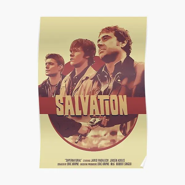 Supernatural Salvation  Poster Painting Home Art Mural Vintage Wall Print Decor Decoration Modern Room Picture Funny No Frame