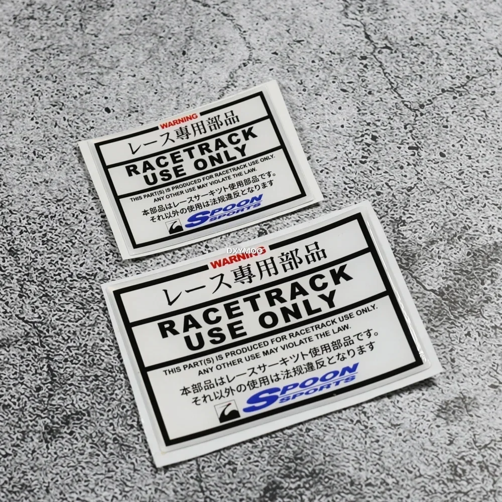 ثلاثية الأبعاد كريستال لينة الغراء سيارة ملصق لليابانية تعديل ملصقات ملعقة الرياضة الراعي سباق المسار استخدام فقط زين موتور الشارات #2