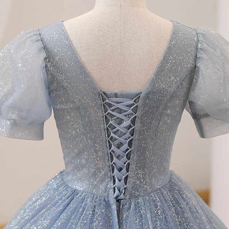 Robe de soirée pour adultes, pour étudiants, cérémonie, examen d'art Vocal, scène, chant en Solo, jupe bouffante, hôte de réunion annuelle, nouvelle collection