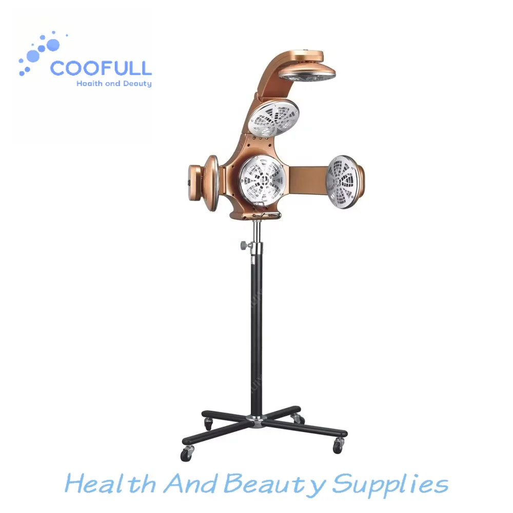 Coofull Customized Professional Metal Quick Heating Rotating 360 Degrees Hair Dryer for Bedroom Use Standing Hair Processor