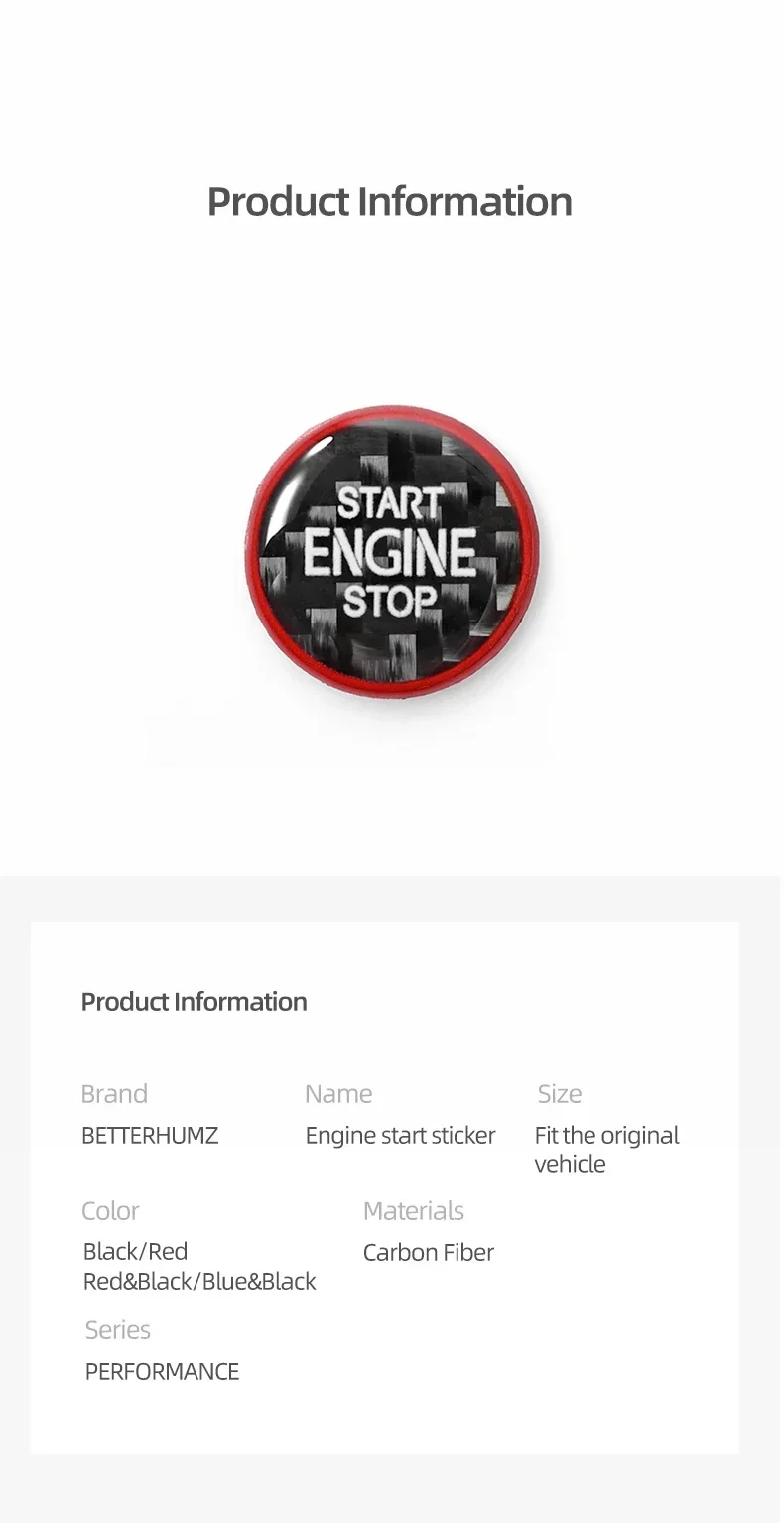 Echte Kohlefaser für Volkswagen VW Golf 8 MK8 2021 2022 2023 Motorstart-Stopp-Knopf Abdeckung Zierleiste Aufkleber Auto-Innenraumzubehör – Detail 8