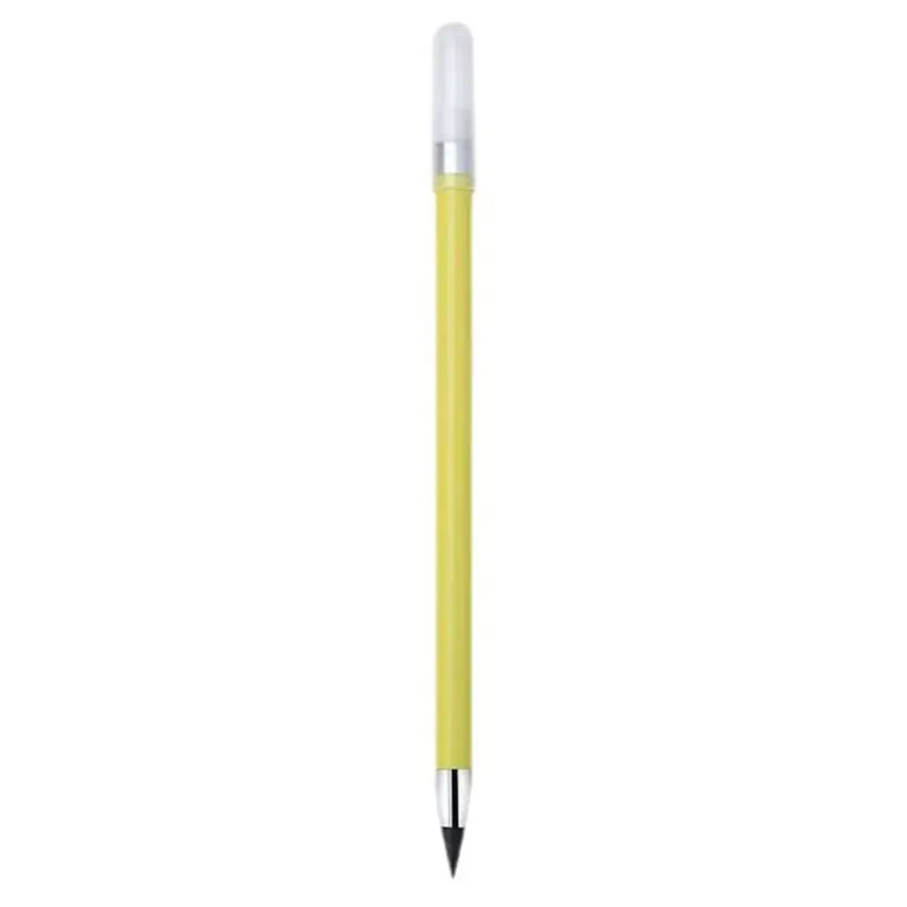 Reusable Unlimited Writing Pencil Solid Color Wear Resistant Eternal Pencil Cute Kawaii Inkless Pencil Writing