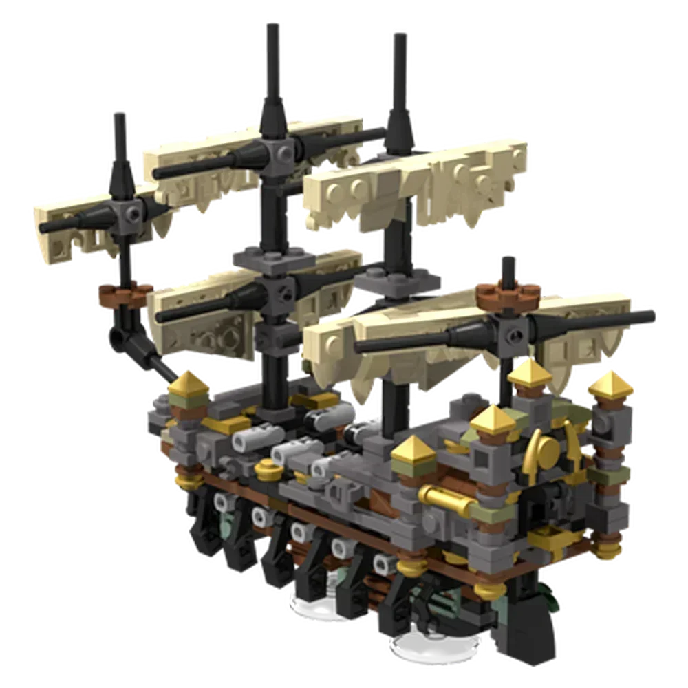 

Gobricks MOC Mini Silent Mary 71042, пиратский корабль, кирпичи, модель, мини-корабли, набор строительных блоков, развивающие игрушки, сделай сам, сборка, подарок