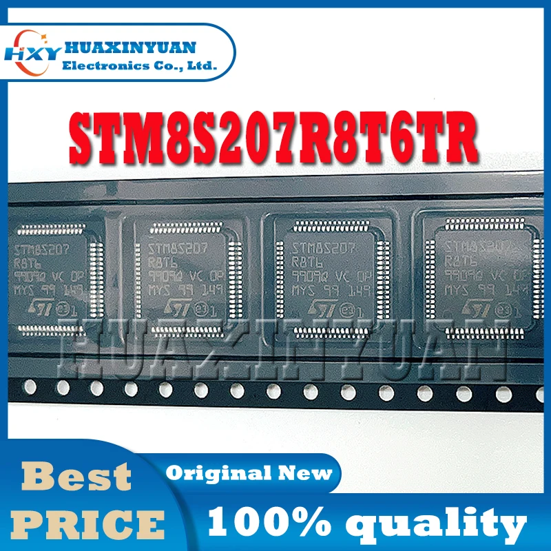 1PCS/LOT STM8S207R8T6TR STM8S207R8T6T STM8S207R8T6 STM8S207R8T STM8S207R8 STM8S207R ST STM8 New and Original Ic Chip In Stock IC