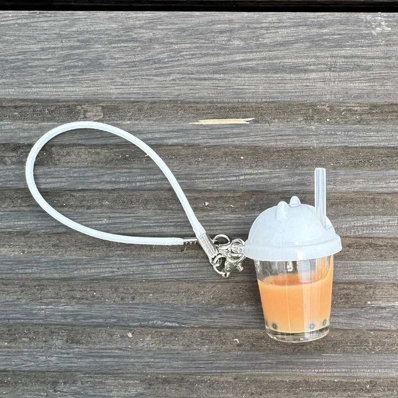 Voor 1/12 1/8 Pop Mini Parel Melk Thee Cup Model Hanger Huis DIY Miniatuur Scène accessorie Sieraden voor Poppenhuis Decoratie