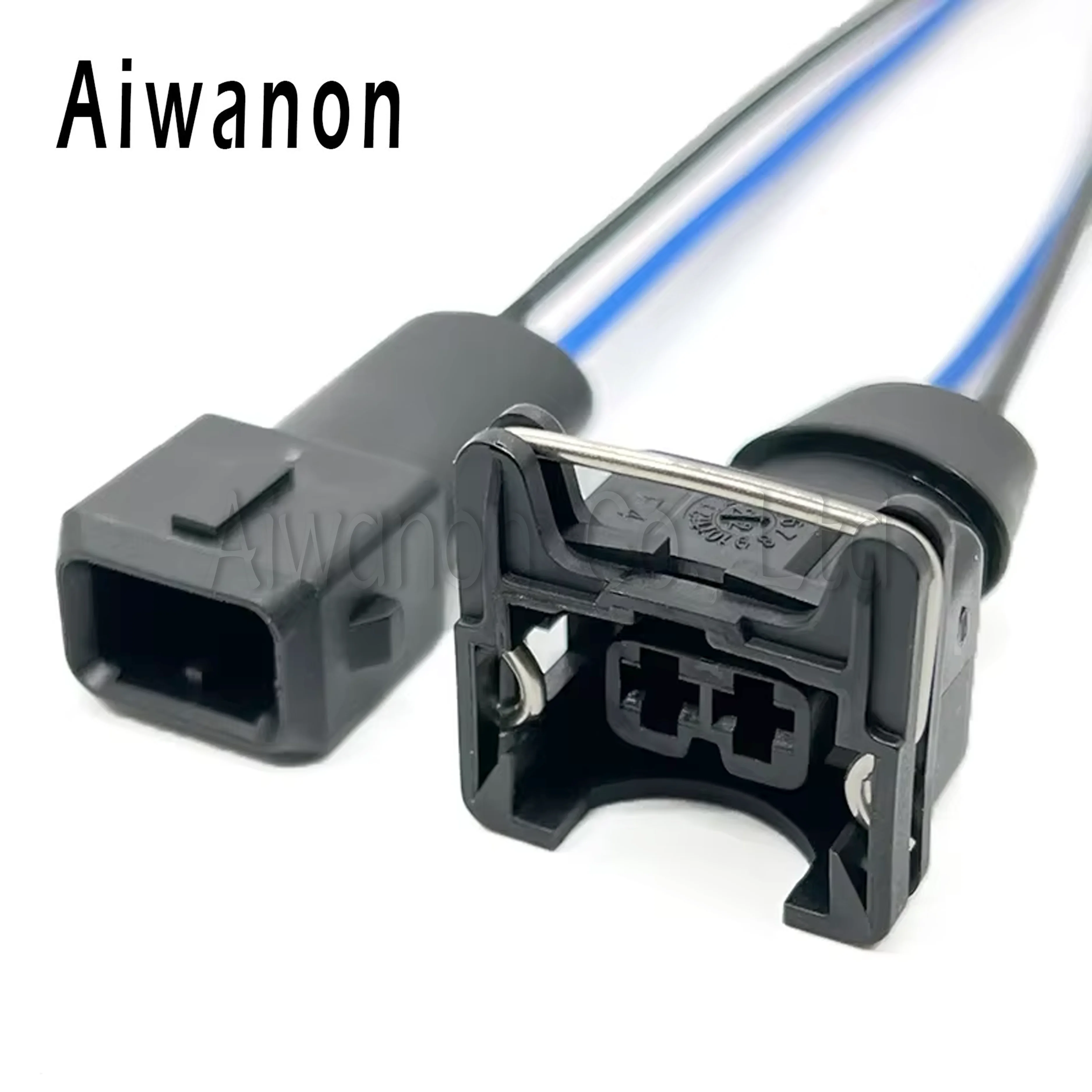 

1 Set 2 Pin Car Fuel Injector Junior Power Mini Timer Electrical Cable Connectors Wiring Harness Plug 282189-1 282762-1
