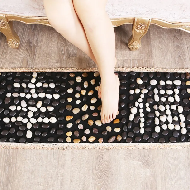 Pebbles foot massage cushion natural foot massage cushion refers to linking piece home bai maji stone