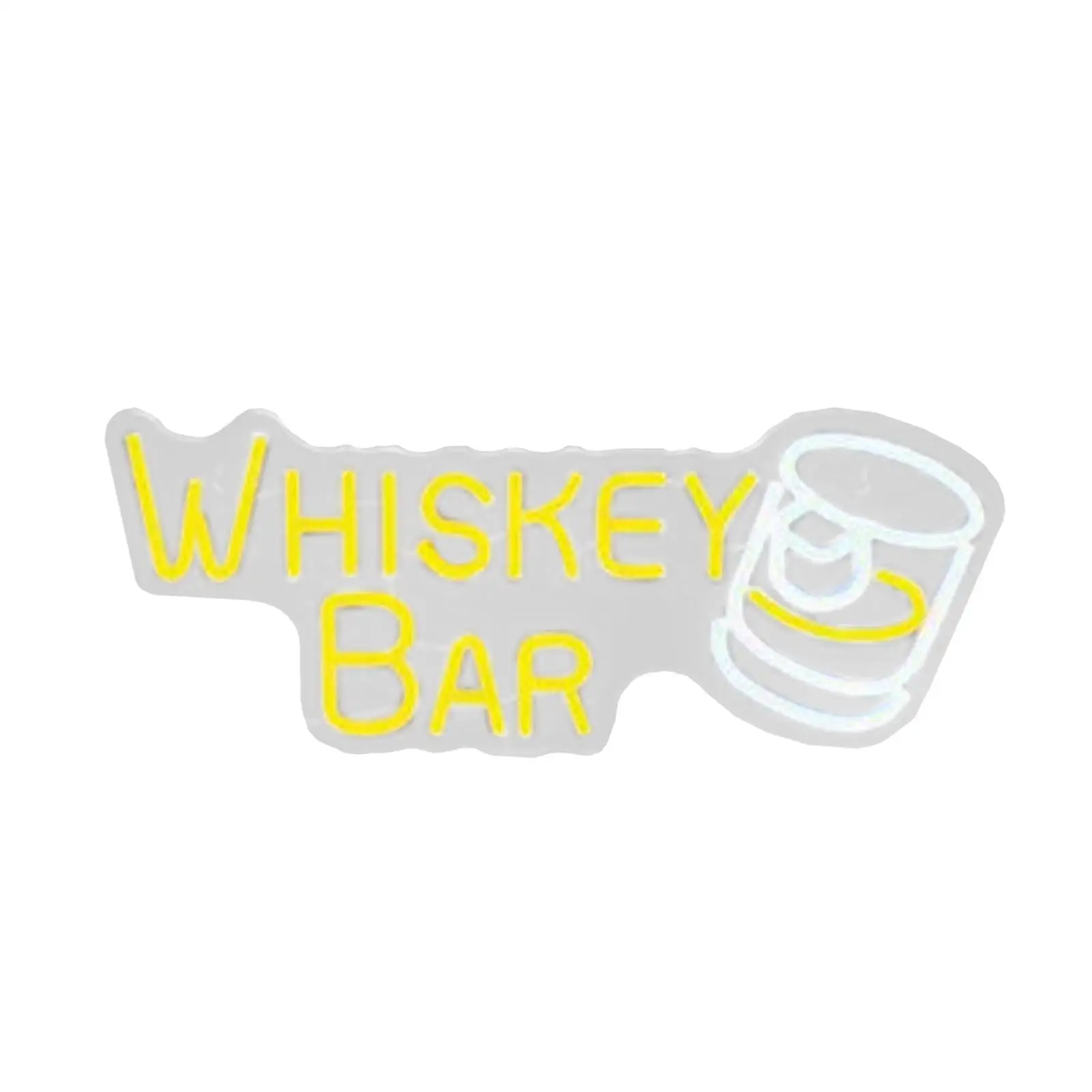 Lampada per atmosfera segnaletica Comoda luce da bar per caffè alimentata tramite USB Grande arte a LED per