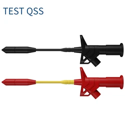 QSS Stainless Puncture Test Probe Full Insulated Wire piercing Needle  With 4mm Banana Socket Q.30019