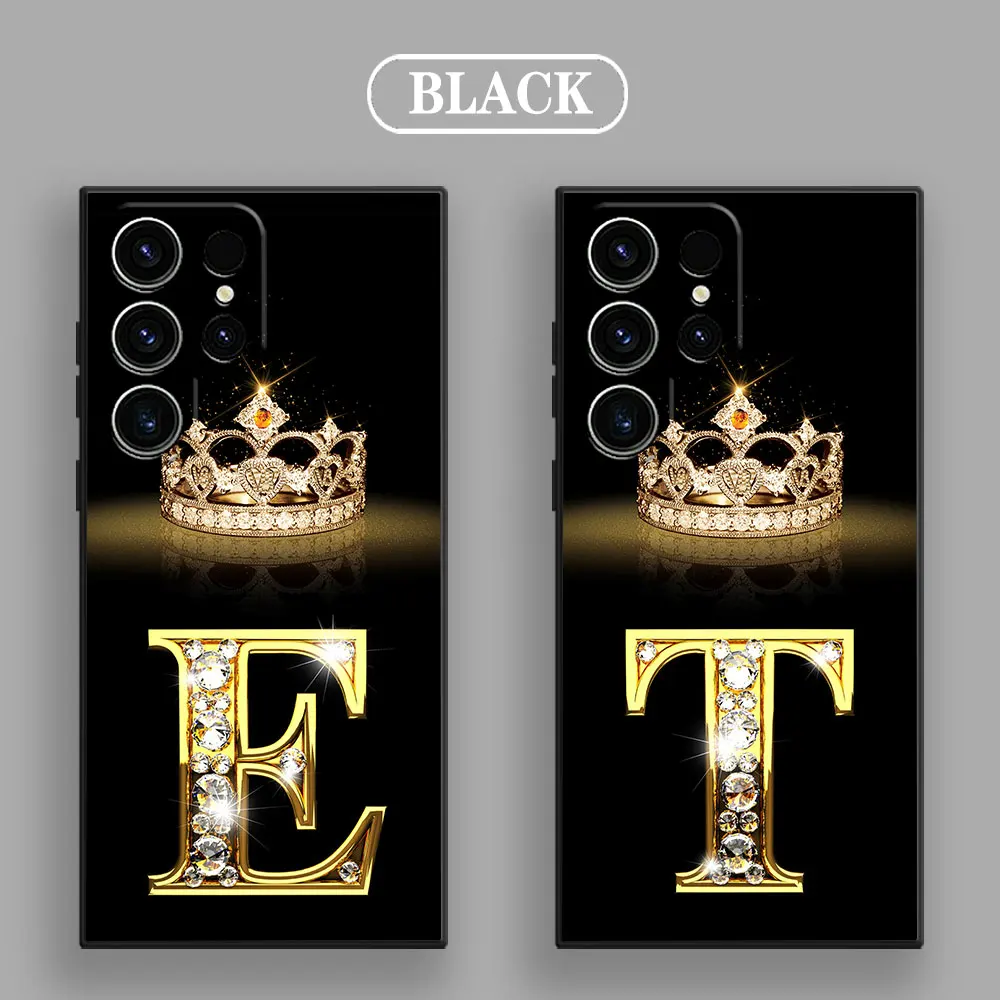 رسالة M L E T K J I U S25 الترا حافظة لهاتف سامسونج جالاكسي S25 S24 S23 S20 S21 FE S22 Ultra S10 S24 Plus 5G حافظة لينة غطاء الهاتف