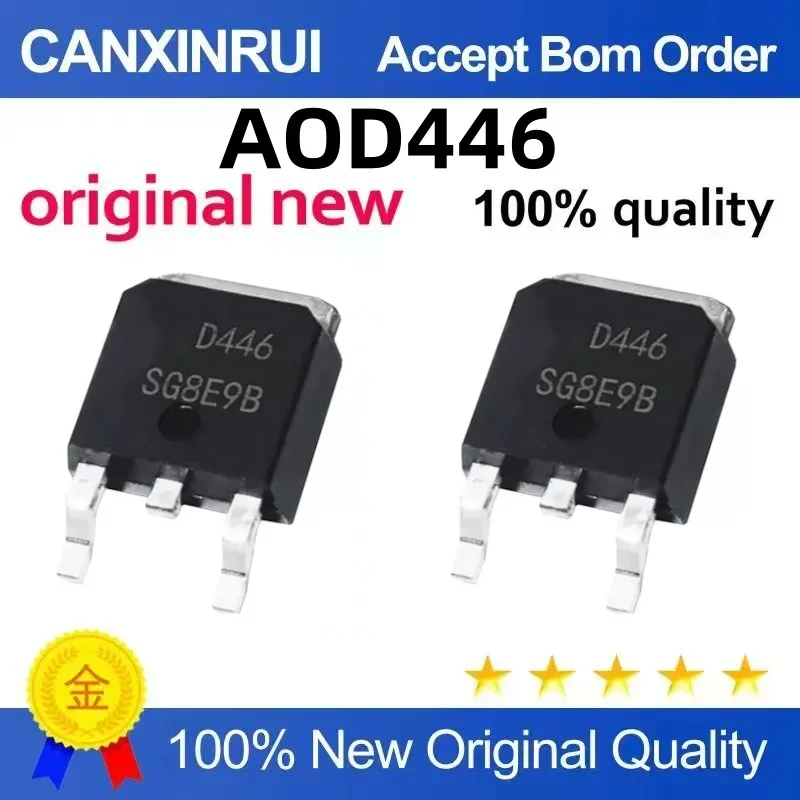 

(5-100 pieces) Brand new stock AOD446 D446 TO-252