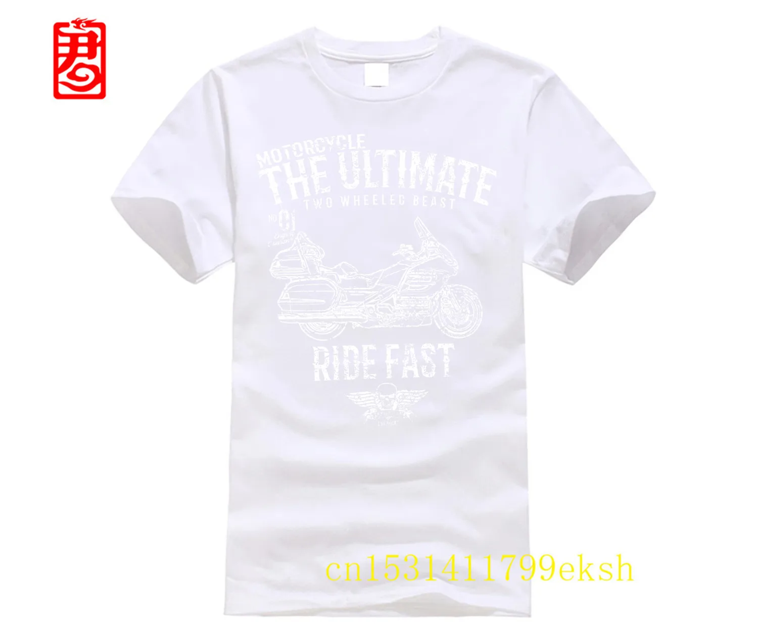 Ultimate 2006 Gl1800 Gold Wing Motorbike Art T Shirt Clothes Popular T Shirt Crewneck 100 Cotton