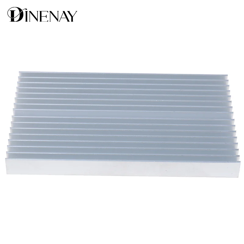 100*60*10mm Aluminum Heatsink Cooler Chip Radiator for IC LED Power Transistor