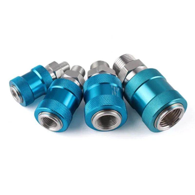 Pneumatic exhaust valve hand slide valve hsv-06 / 08 / 10 / 15 / 2025 pneumatic hand valve slide switch