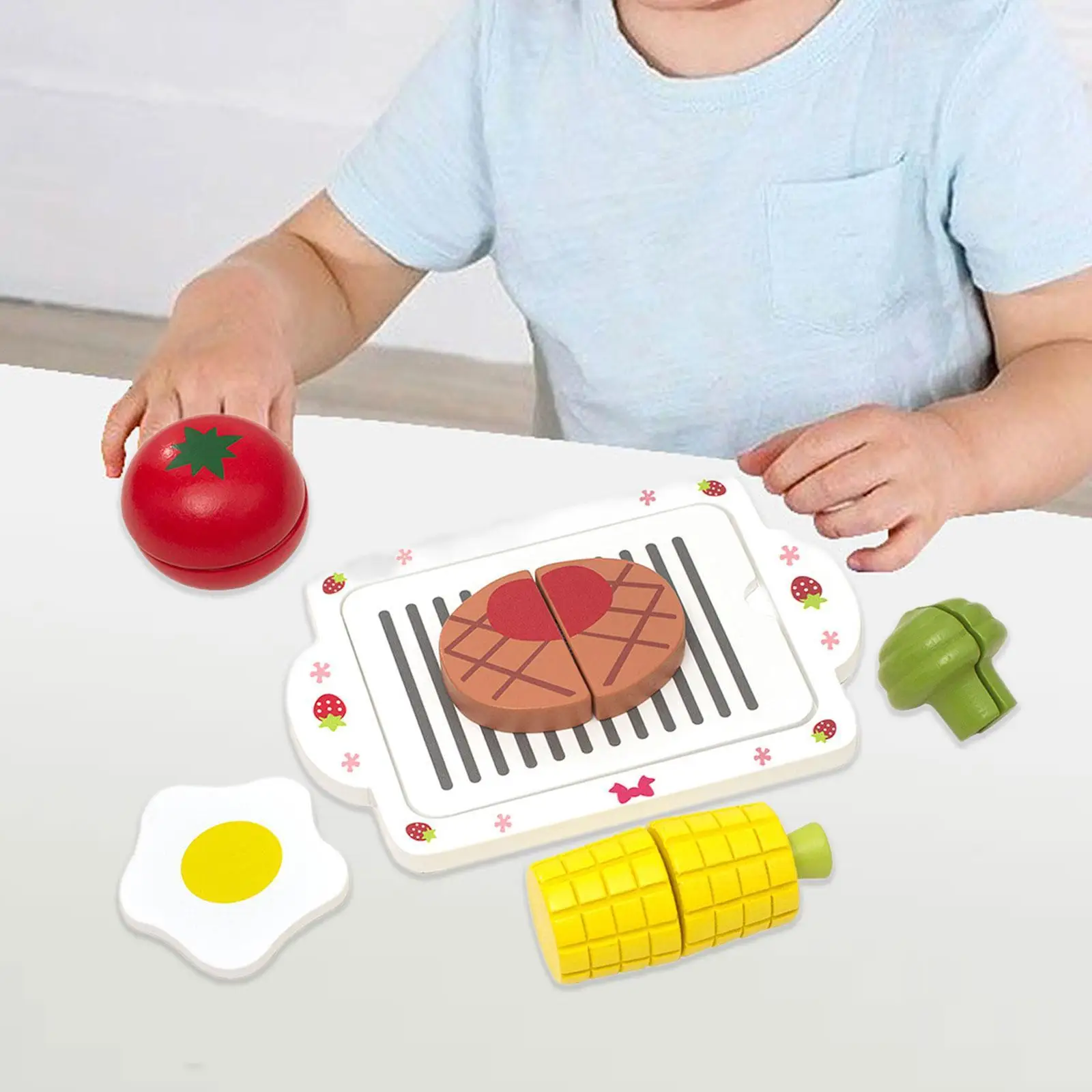 Jouets de coupe, jouets éducatifs, jeu de rôle, ensemble de tri des couleurs, ensemble de jeu pour garçons et filles âgés de 3 ans et plus, pour enfants d'âge préscolaire