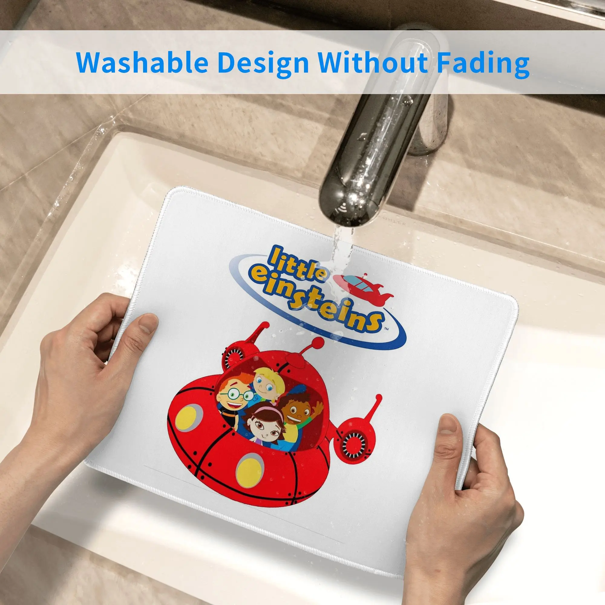 ملابس Little Einsteins Little Einsteins Ca لوحة ماوس لوحة مفاتيح الكمبيوتر ماوس حصيرة ألعاب الكمبيوتر المحمول حصيرة مكتبية لطاولة المكتب