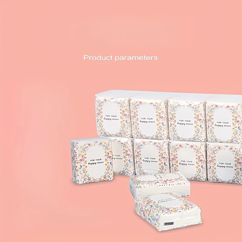 10/20-pack Soft Facial Tissue Packaging, an Ideal Choice for Wedding Party Favors and Ceremonial Gifts.
