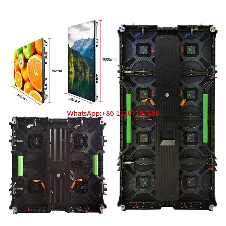 

Indoor Outdoor 2.604mm 2.97mm 3.91mm 4.81mm Digital Signage And Display Led Splicing Screen For Advertising Display