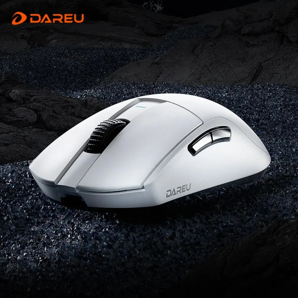 

Мышь Dareu A950 Pro, трехрежимная беспроводная PAW3395, эргономичная геймерская мышь из магниевого сплава 4K, легкие игровые аксессуары на заказ