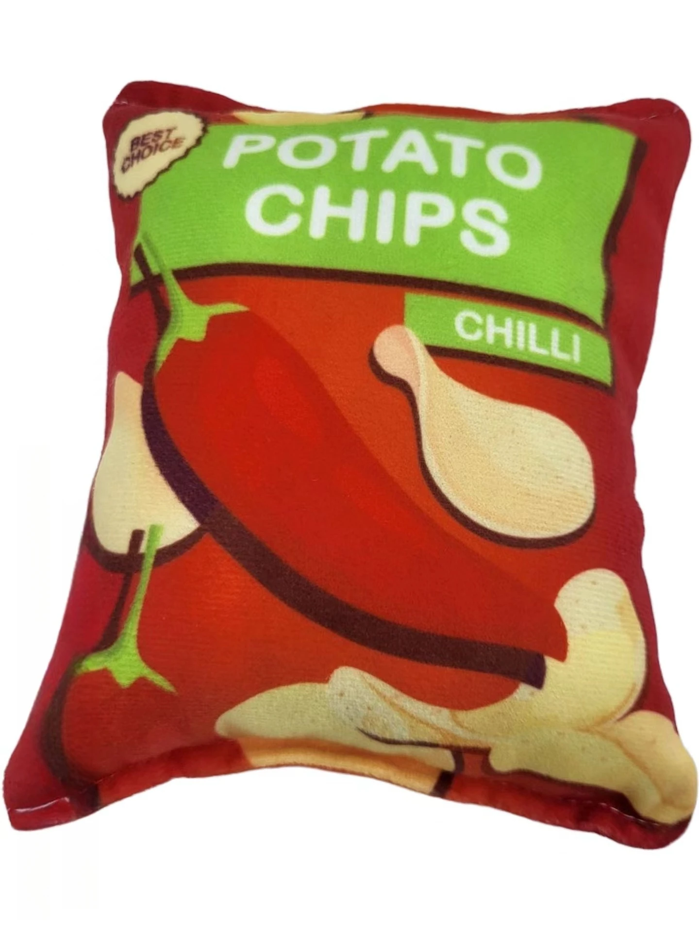 Pet Voice Toys Potato Chips Series Dog Toys Anti Bite Plush Pet Pillow Bite Toys