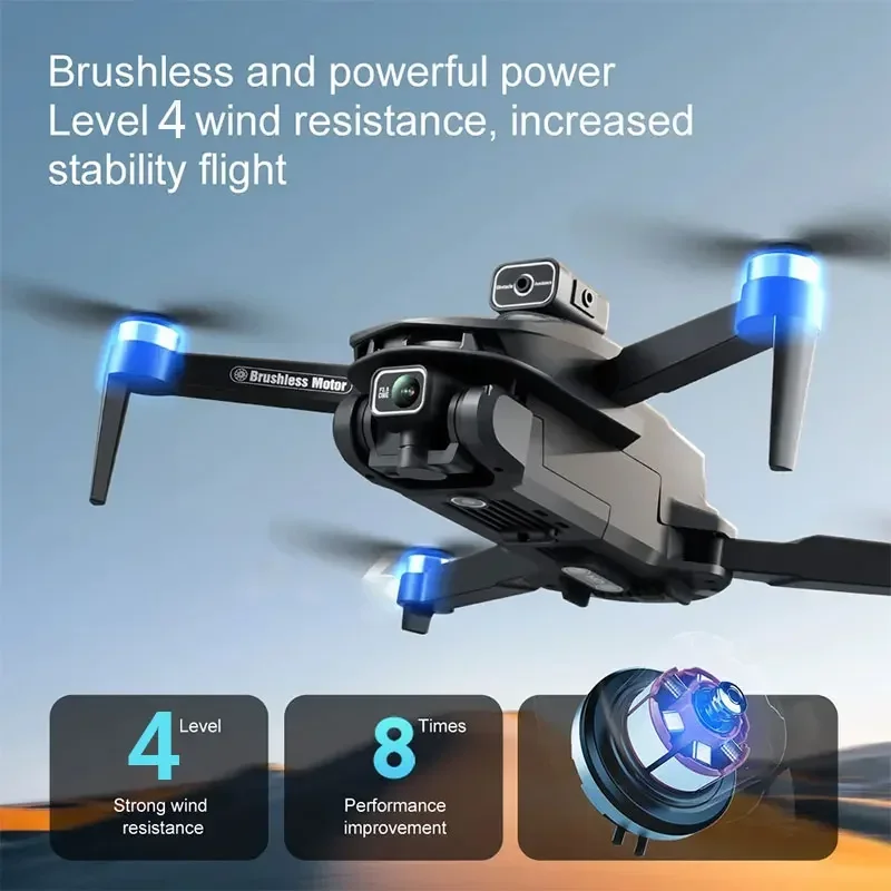 Pro MAX GPS Drone 8K Professional Dual HD Camera 5G WIFI FPV 360° Obstacle Avoidance Brushless Motor Rc Quadcopter Dron Toy