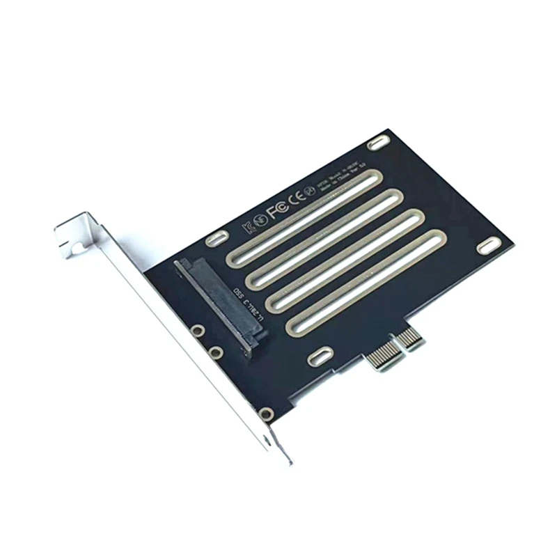 SFF-8639 U.2 U.3 To PCIE 3.0 4.0 X1 Adapter Card Adapter Motherboard Slot PCIEX1 Multi-Function Adapter Module PCB