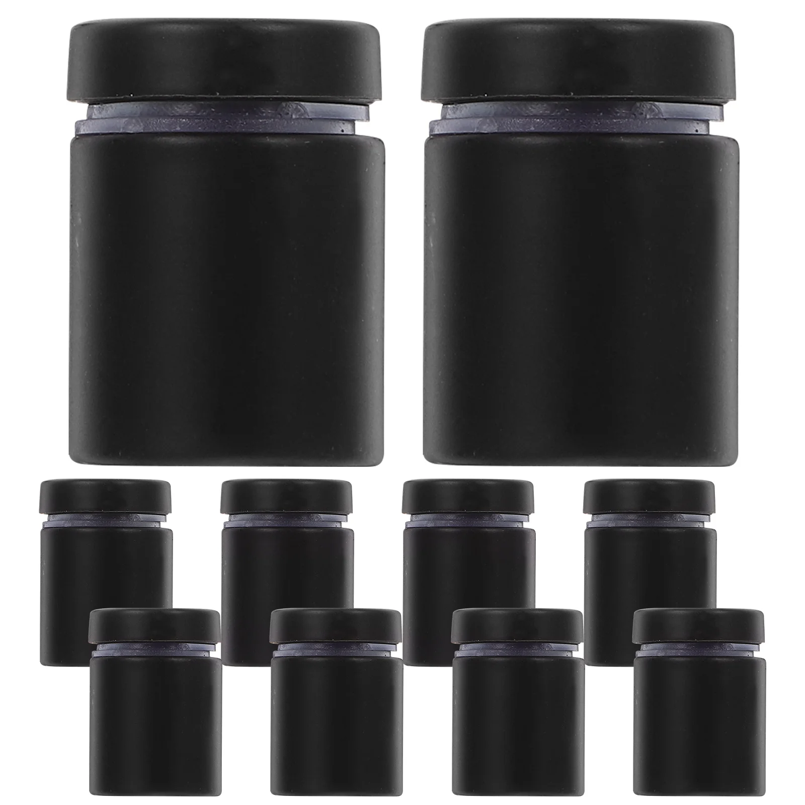 

10pcs Decorative Screws Stainless Steel Standoff Sign Screws For Advertising Mounting Hardware Store Sign Holders Metal Wall