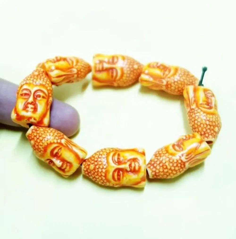 

5 pcs Classic chinese style Buddha Beaded Bangle Amulet Bracelet party gift