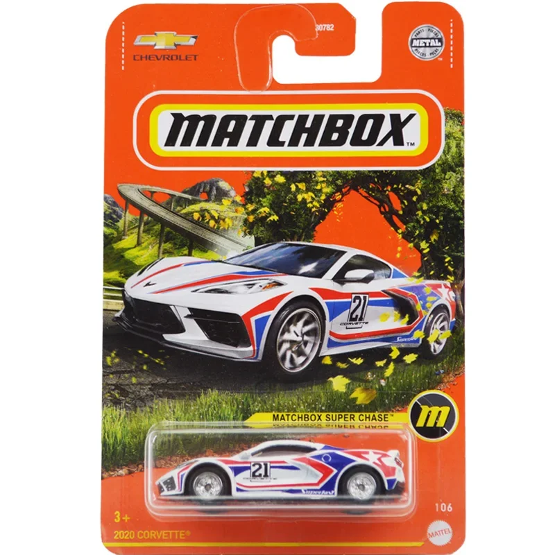 Оригинальный Mattel Matchbox автомобиль супер Чейз 2020 Benz Corvette Porsche Macans 2021 Ford Bronco автомобиль игрушки для мальчиков коллекционный