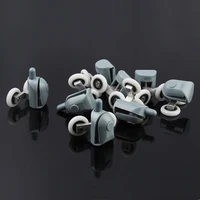 Zinc alloy double shower door roller wheel runner/pulleys/rollers/wheels bearing diameter 19mm/20mm/23mm/25mm/27mm 2