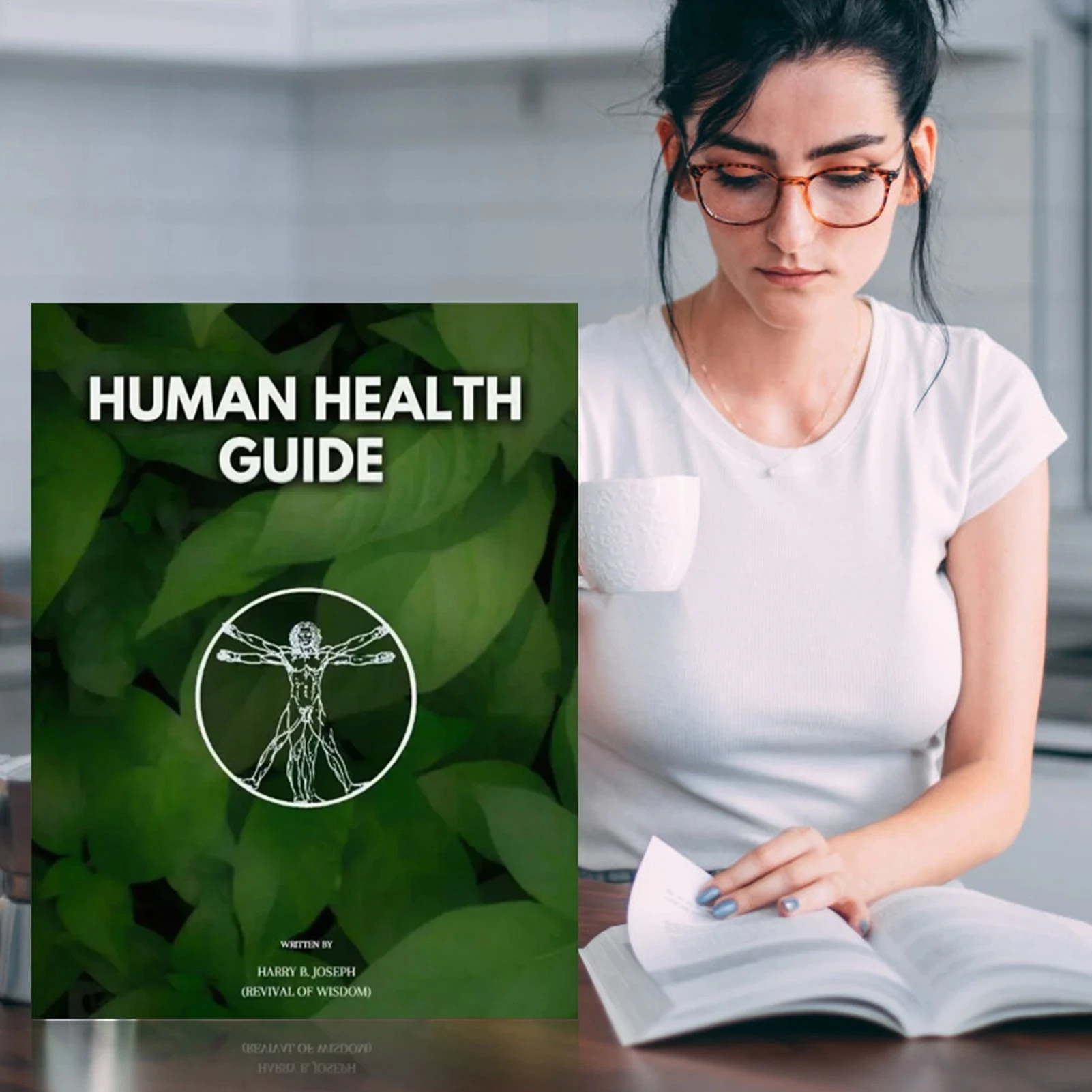 1pc Human Health Guide Paper B - Health Wellness Guide ulasan dan harga