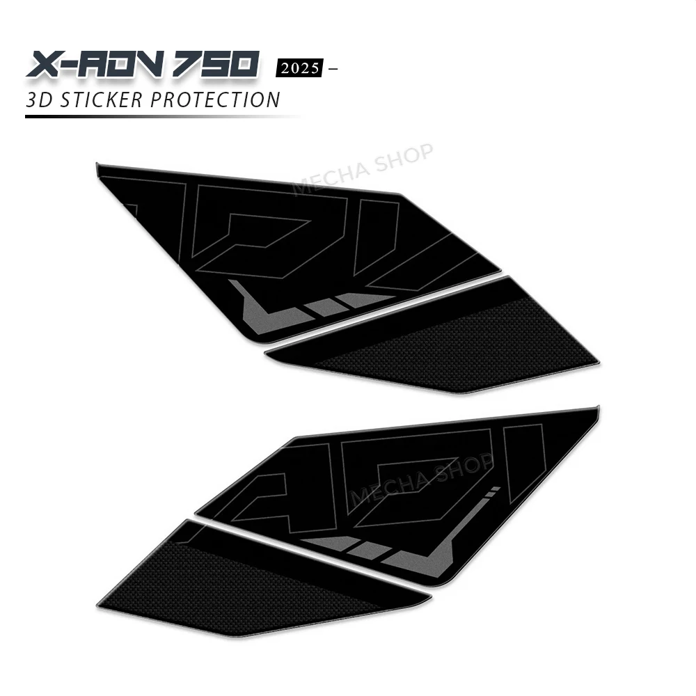 Under Seat Stickers for Honda X-ADV 750 XADV 750 2025 Motorcycle 3D Resin Sticker Protection Kit