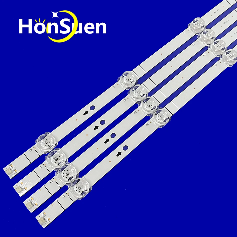 LED Strips for Hisense 55r6000fm 55h6f 55r7f 55R6040F 55h6510g 10lamps 3v JL.D550A1330-003AS-M CRH-BX55V1U713030T04108CS-REV1.2