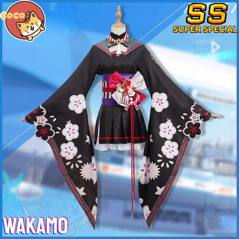 

Wakamo Cosplay Costume Game Blue Archive Cosplay Wakamo Costume Kosaka Wakamo Cosplay Kimono and Cosplay Shoes CoCos-SS