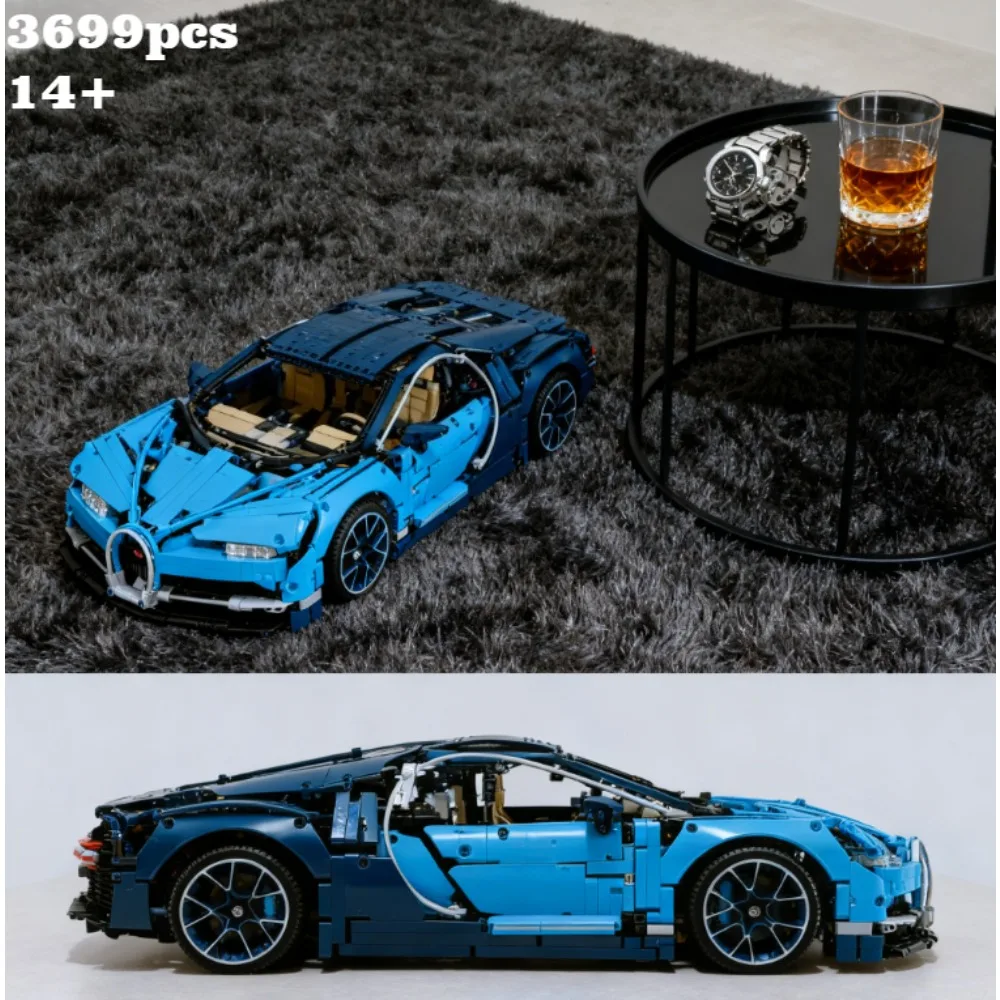 

Набор для сборки автомобиля 42083 — модель High Tech Racing 1:8, развивающая игрушка STEM для детей, подростков и взрослых