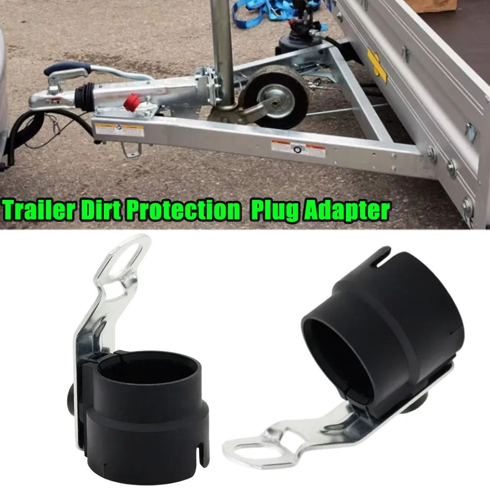 

Universal Trailer Plug Mount Bracket 7 To 13 Pin Waterproof Dust Proof Connector Holder Adapter For Trailer Vehicle