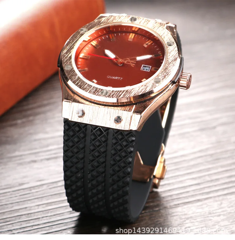 Uhrenarmband für HUBLOT BIG BANG, Silikon, 26 mm x 19 mm, wasserdicht, Herren-Uhrenarmband, Kette, Uhrenzubehör, weiches Gummi-Armband – Detail 7