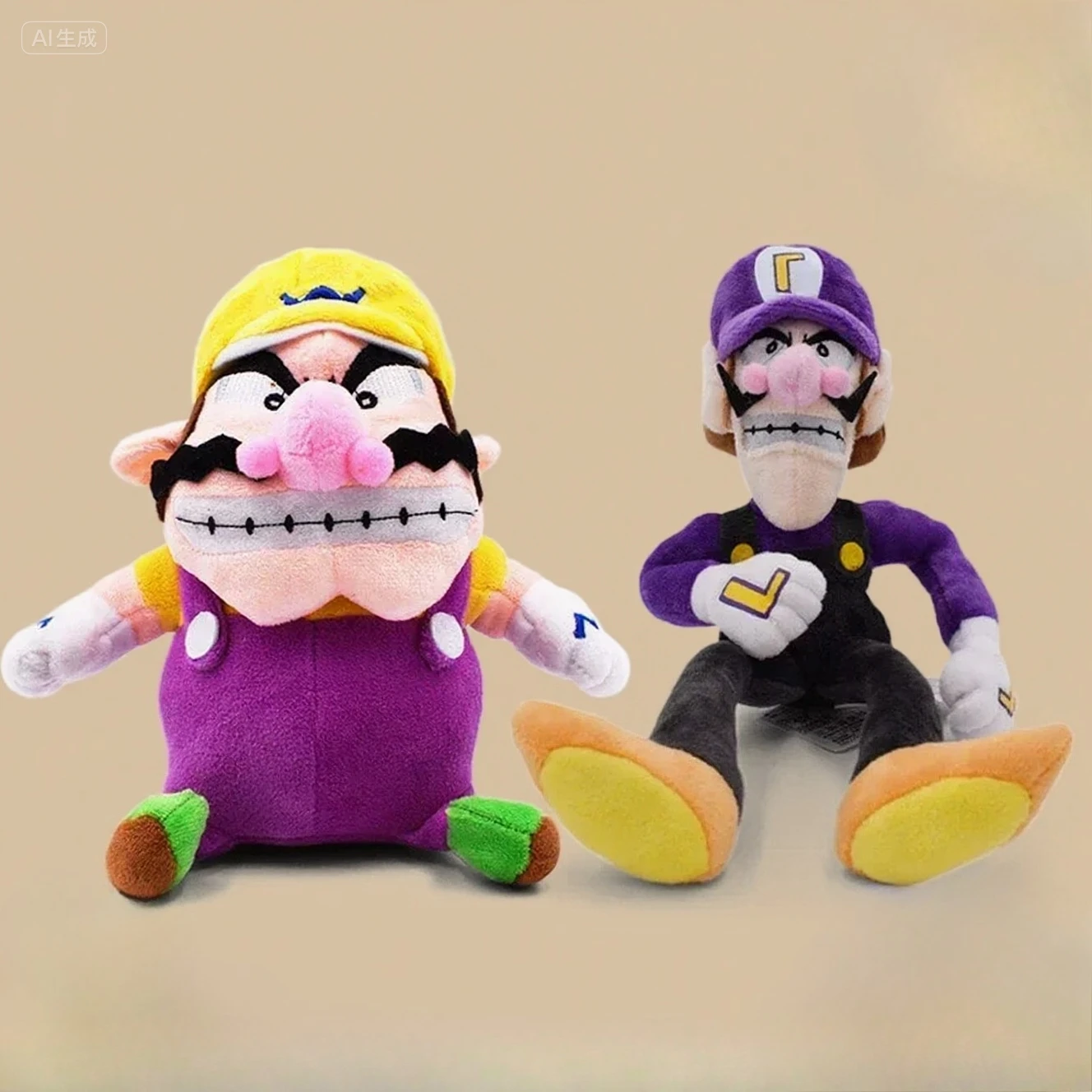 

The Marios Plush Toys Wario Waluigi Toys Anime Doll Soft Animals Cartoon Model S Room Decoration