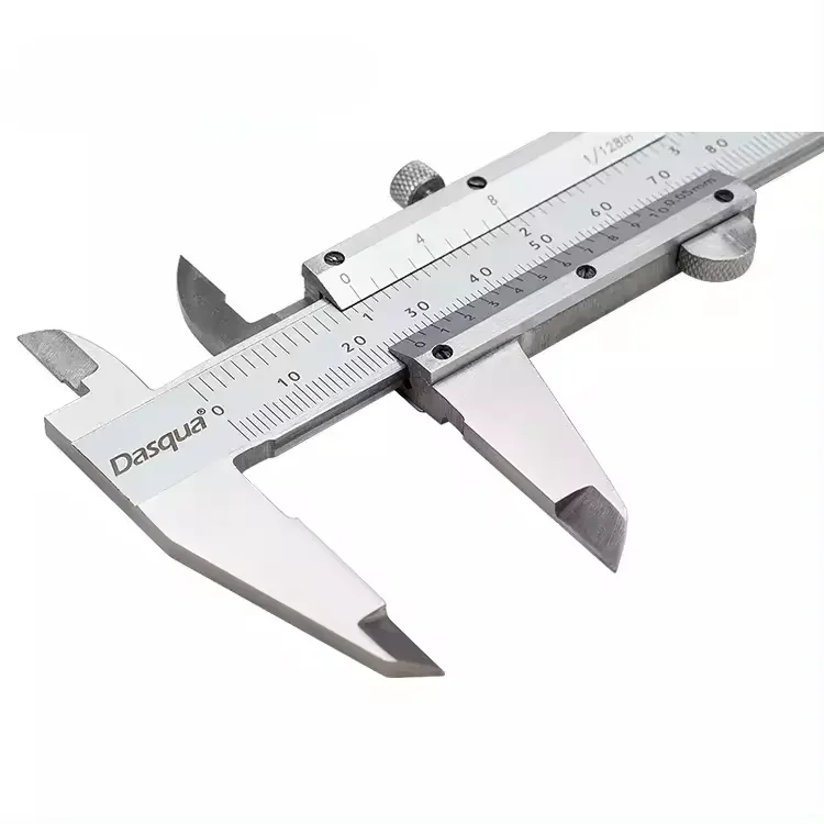 

l # For Dasqua High Quality 0-100mm 0-4" Stainless Steel 4 Usages Vernier Caliper Mechanical Caliper Measuring Tools