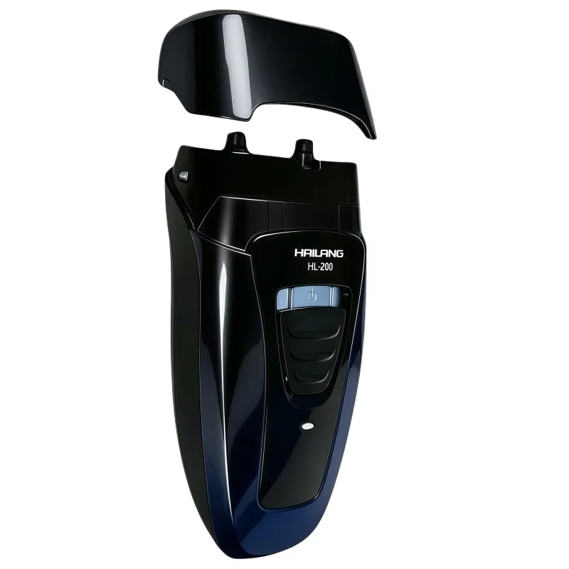 Portable Electric Shaver 1-hour Fast Charge 50-minutes Battery Life Detachable Shaving Head Facial Grooming Trimmer for Trips