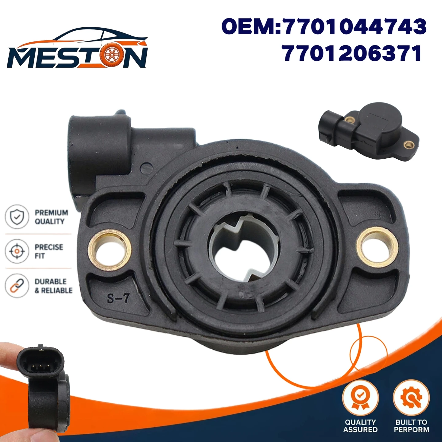 

Throttle Position Sensor 7701044743 7701206371 7700273699 for Renault Dacia Logan Clio Megane Scenic