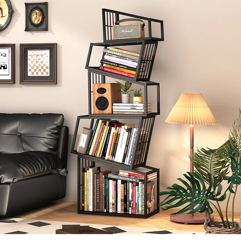 رفوف رفوف متعددة الأغراض خزائن الرف غرفة المعيشة Librero عرض موقف رف الكتب الأثاث المنظم الحديثة