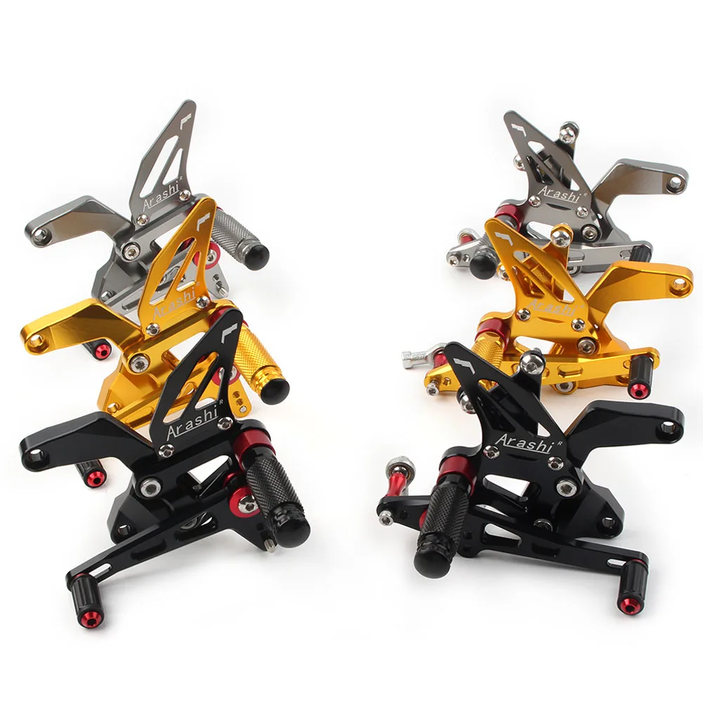 1Pair Z900 2021-2022 Motorbike Aluminum Rear Sets Footpegs Footrest For Kawasaki Z 900 2021 2022