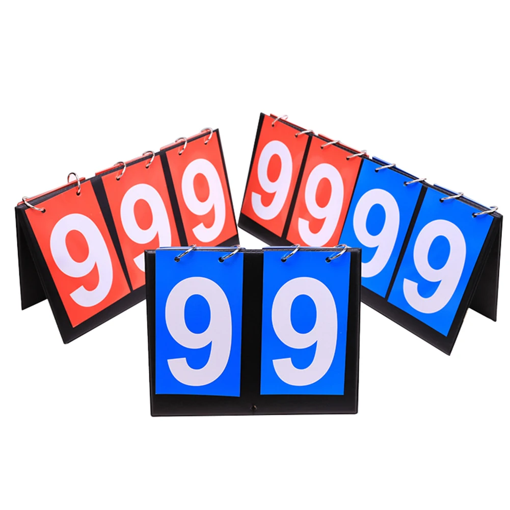 2/3/4 цифровое табло для рефери, тренера, складное настольное спортивное табло, многофункциональное для настольного тенниса, баскетбола, бадминтона