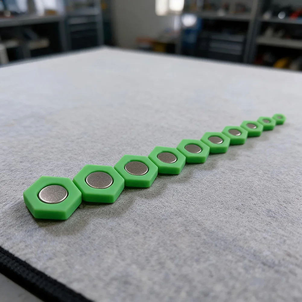 21-Piece Insert Kit with Magnetic Functionality for Socket Adapters Covering 5/16 in to 7/8 in and 8mm to 19mm Range