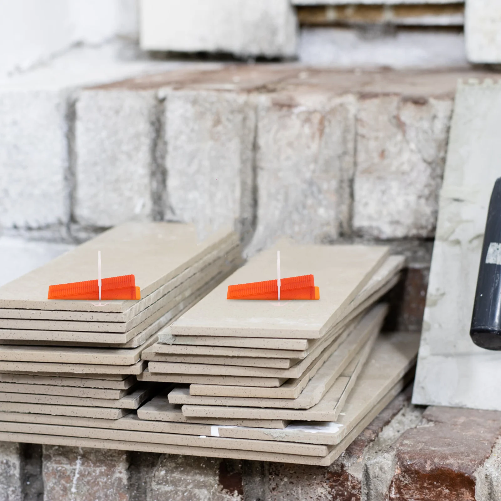 

Набор из 200 клипс для выравнивания плитки, система выравнивания для керамической, фарфоровой и гранитной плитки, инструменты для строительства