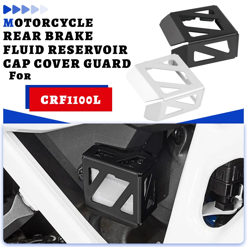 

For Honda CRF1100L NT1100 CB125R GROM125 CBF125 CBR1000RR 2019-2025 2024 Rear Brake Fluid Reservoir Cap Cover Guard Accessories